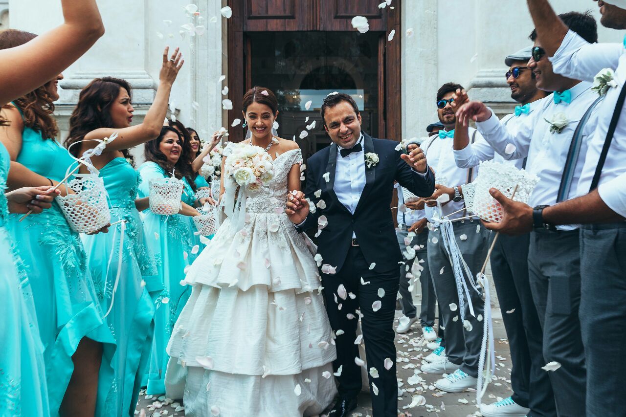 Surveen Chawla's wedding
