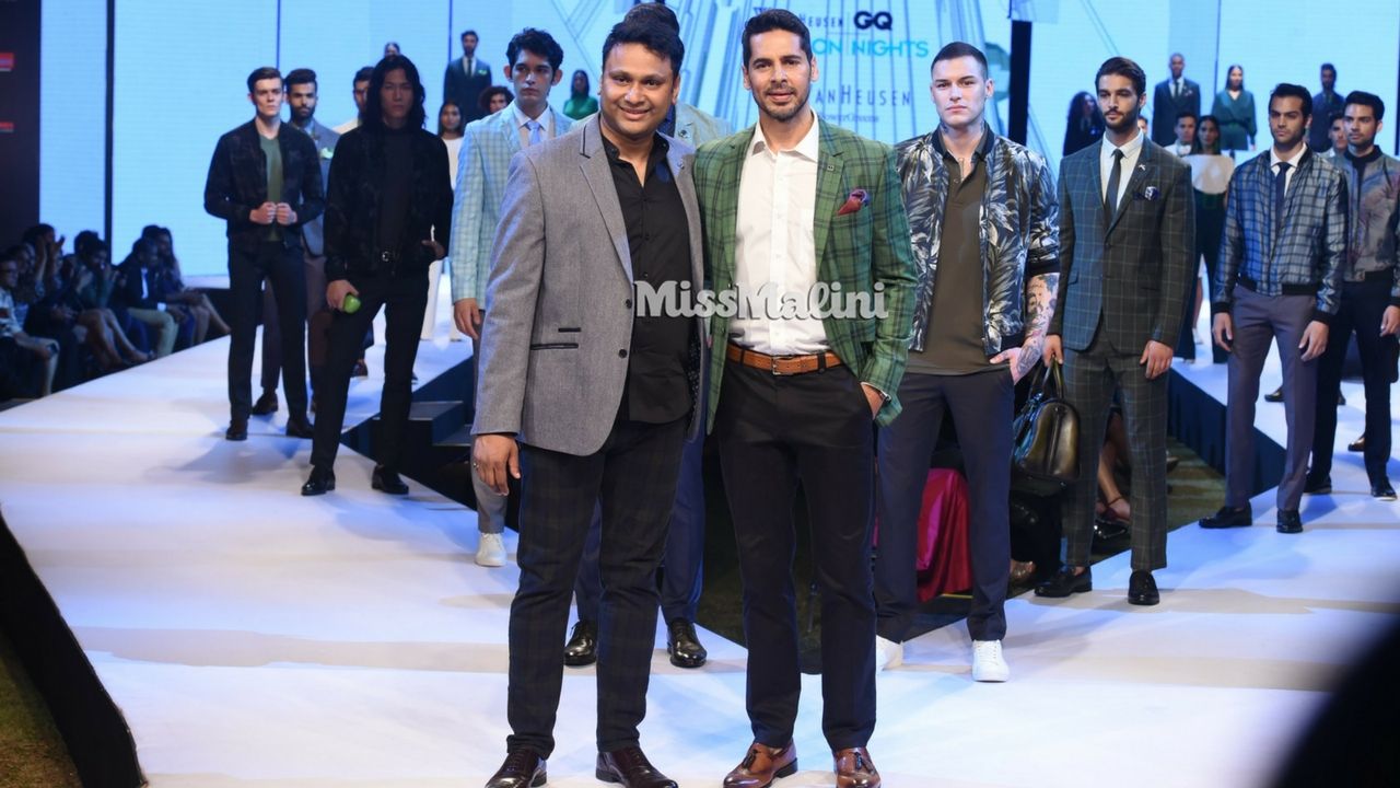 Dino Morea for Van Heusen's collection at GQ Fashion Nights