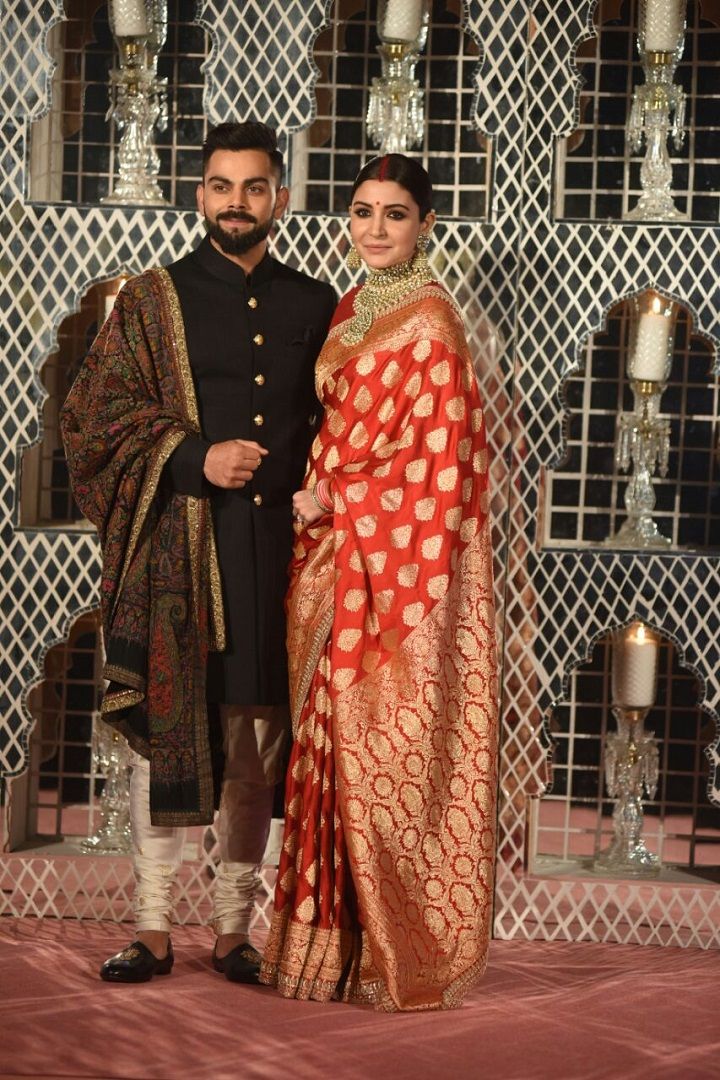 PHOTOS: Virat Kohli And Anushka Sharma Look Absolutely Stunning At Their Delhi Reception