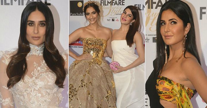 PHOTOS: Kareena, Sonam, Jacqueline, Katrina &#038; Many Others At The Filmfare Glamour &#038; Style Awards