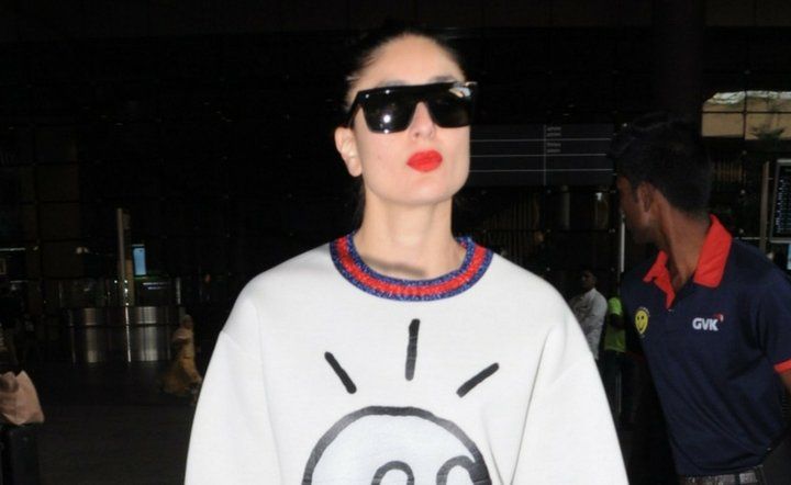 Kareena Kapoor Is Winter-Ready In Her Gucci Sweatshirt