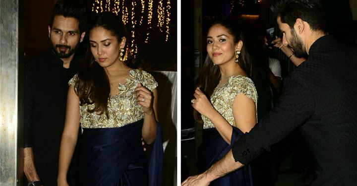 PHOTOS: Mira & Shahid Kapoor Looked Amazing Together At A Wedding Reception