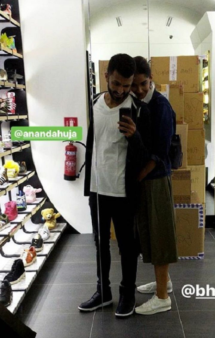 Sonam Kapoor and Anand Ahuja | Source: Instagram |