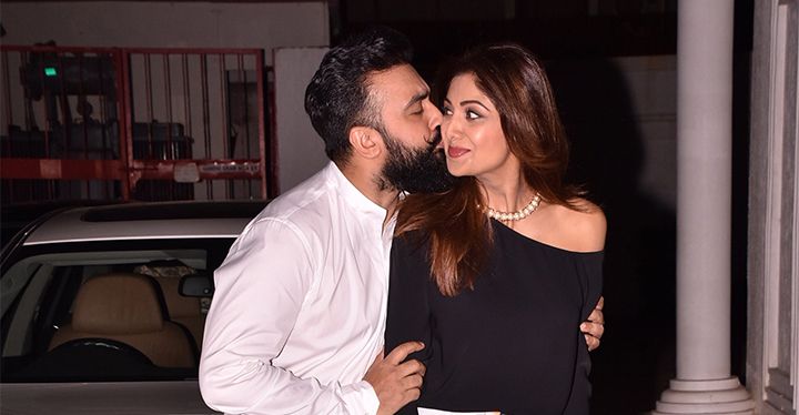 PHOTOS: Shilpa Shetty & Raj Kundra Stepped Out For Dinner On Their 8th Wedding Anniversary