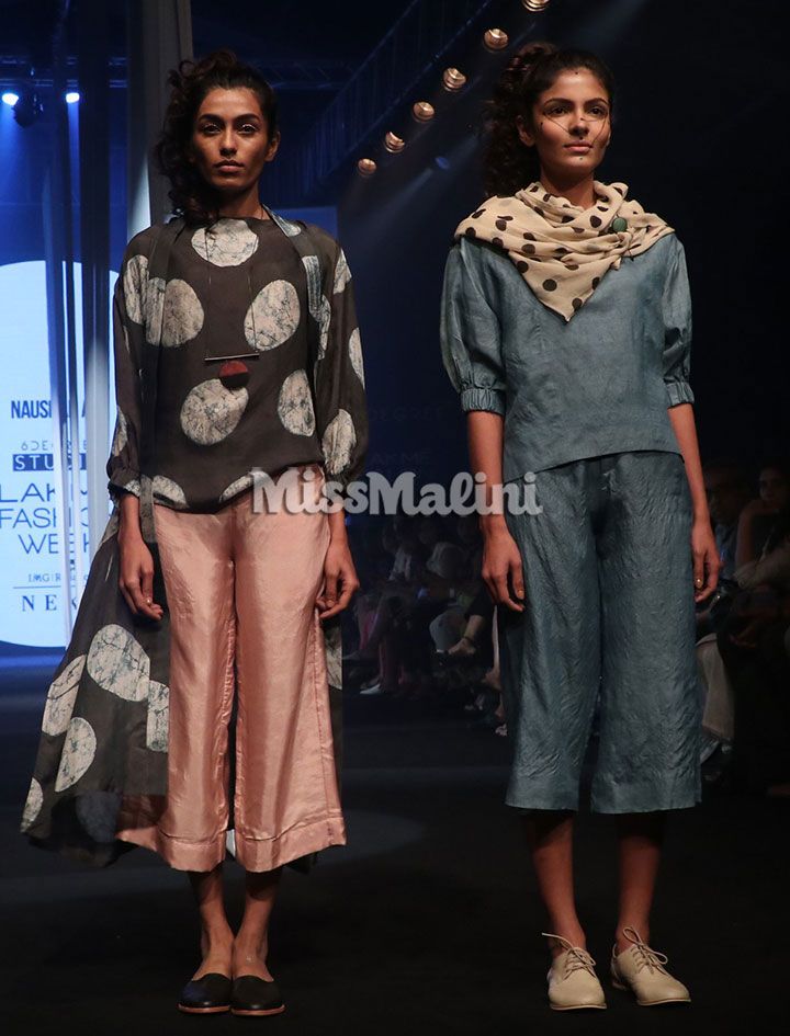 Naushad Ali at Lakme Fashion Week SR18
