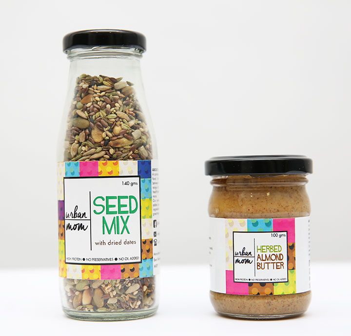 Seed Mix & Almond Butter by Urban Mom