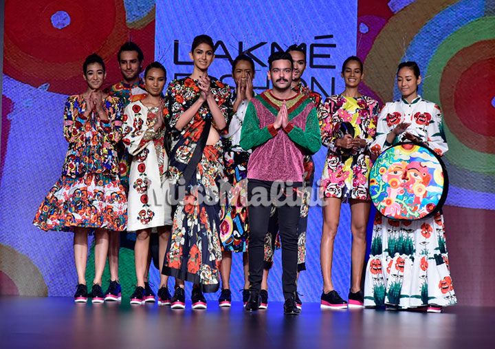 BOBO Calcutta by Ayushmann Mitra at Lakme fashion week SR18