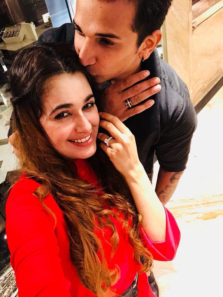 Yuvika Chaudhary Shares A Super Romantic Photo With Her Fiancé Prince Narula