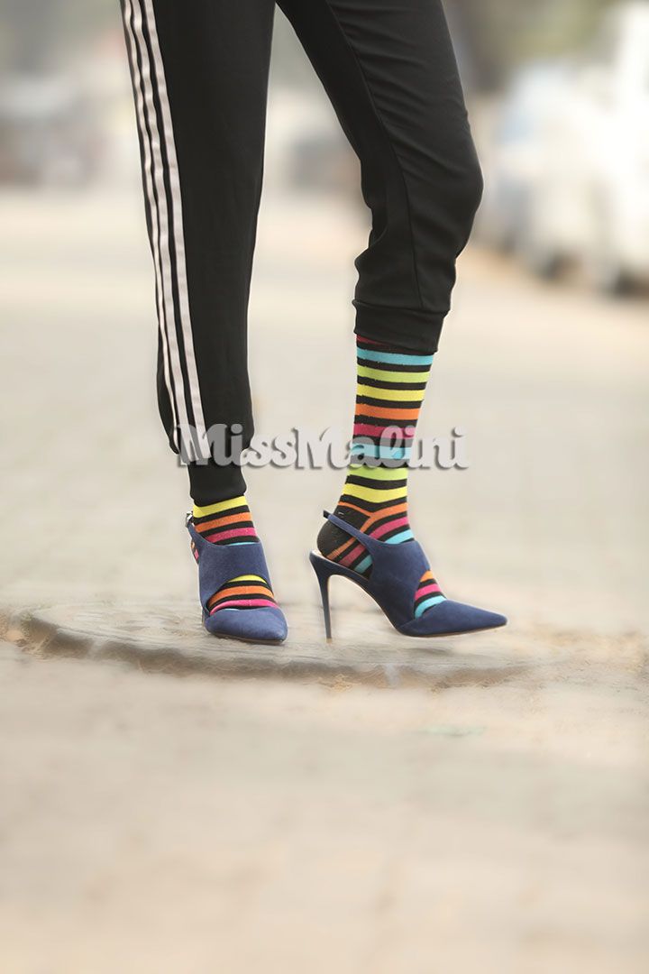 Track pants: Adidas | Shoes: Dune London India | Socks: Asos