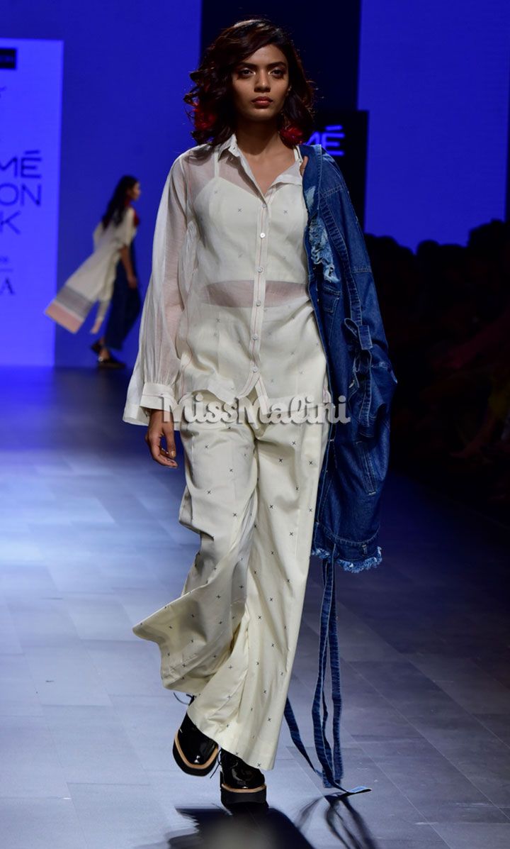 IKAI by Ragini Ahuja at Lakme Fashion Week SR18