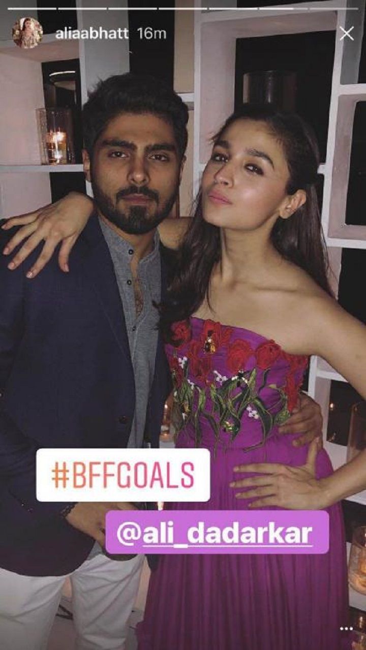 Alia Bhatt Posts A Pretty Photo With Her Ex-Boyfriend At A Friend’s Wedding