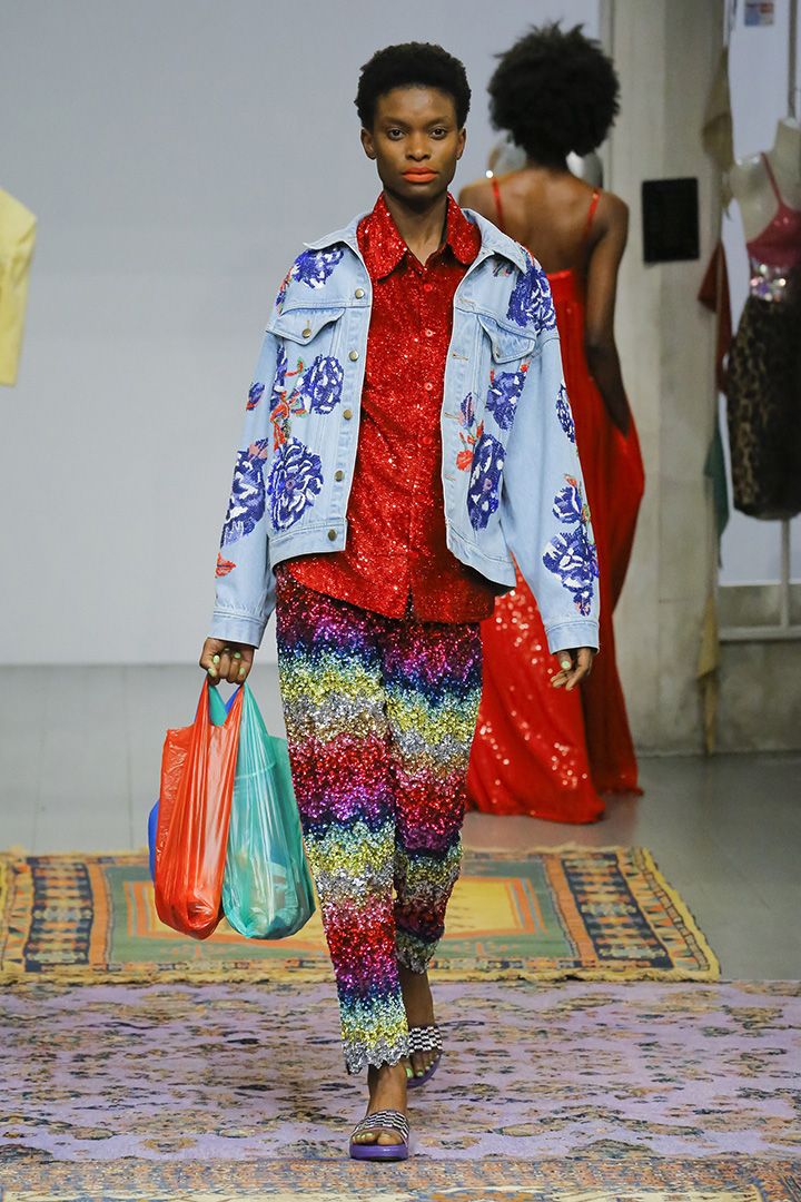 Ashish at London Fashion Week FW18 | Source: vogue runway.com