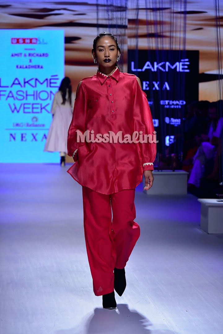 Amit and Richard x Kaladhera at Lakme Fashion Week SR18