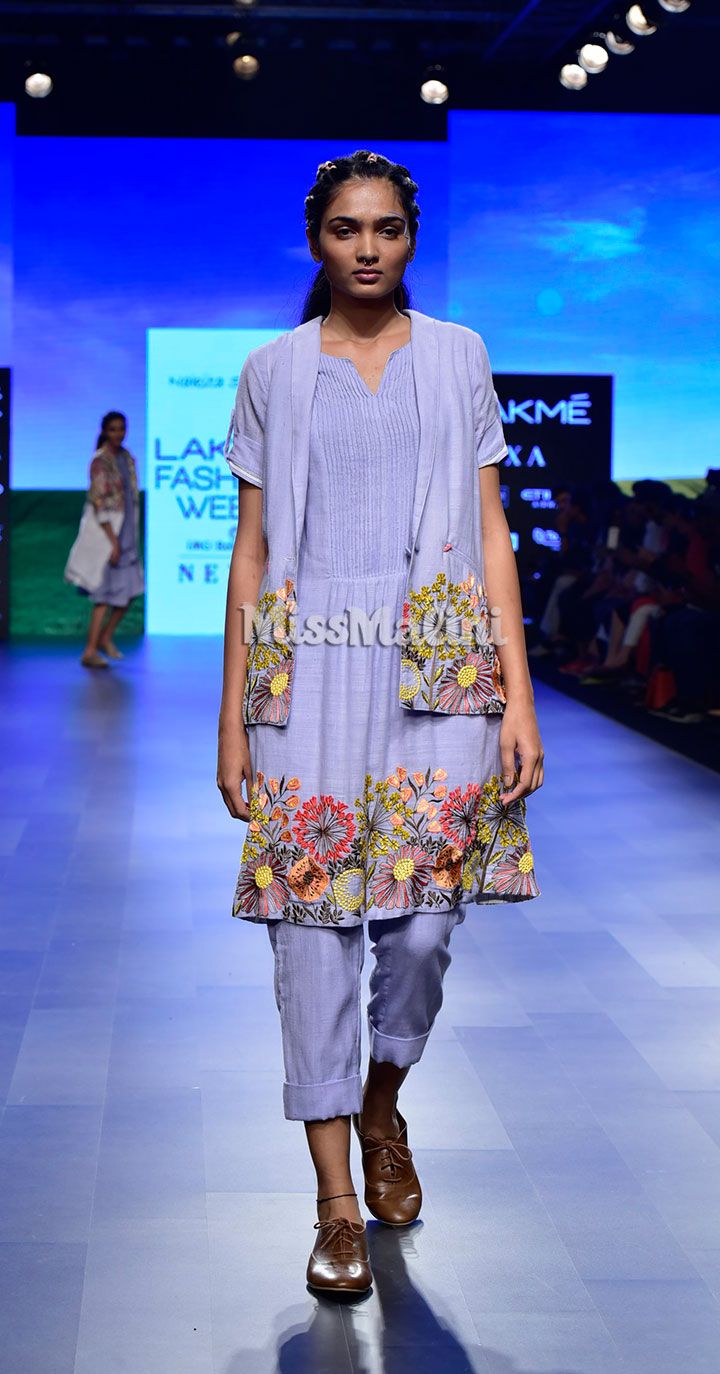 Nakita Singh at Lakme Fashion Week SR18