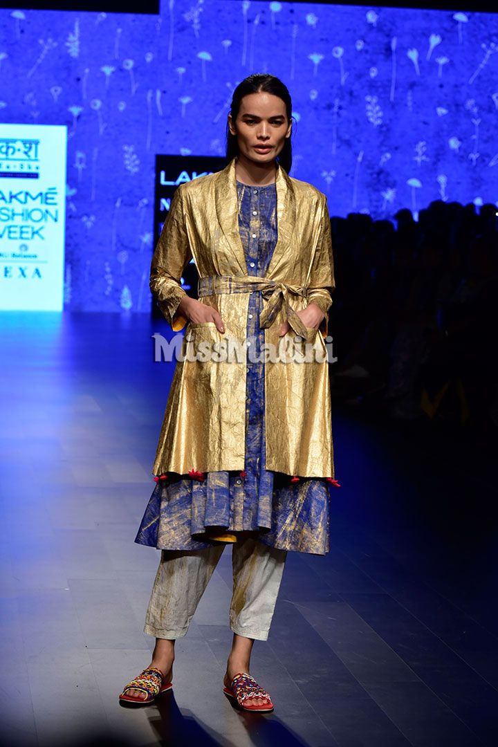 Ka-Sha by Karishma Shahani Khan at Lakme Fashion Week SR18