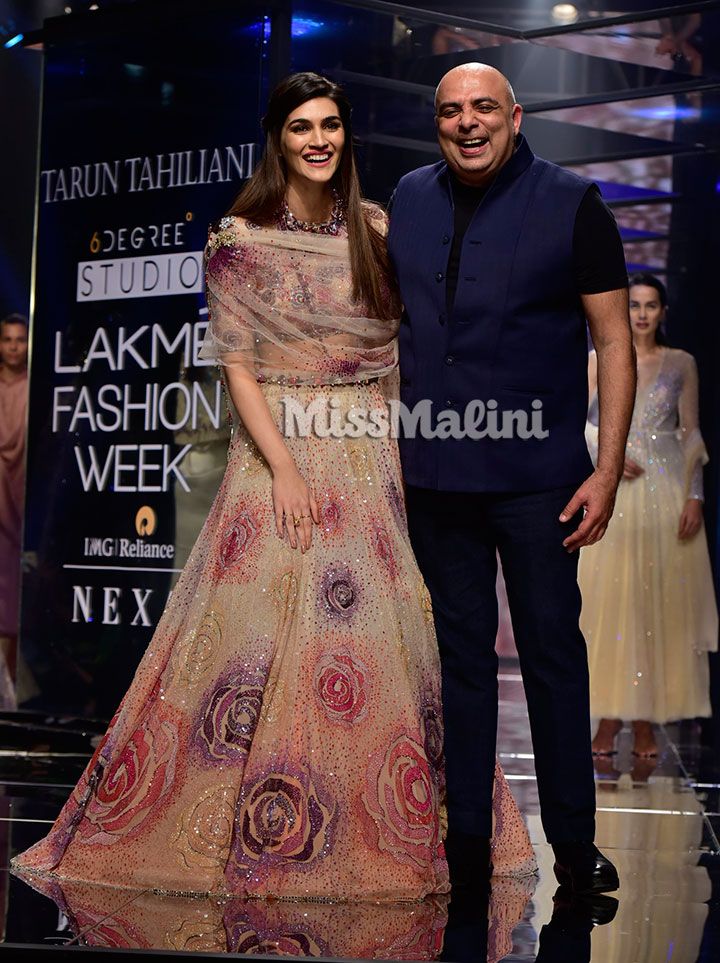 Tarun Tahiliani at Lakme Fashion Week SR18
