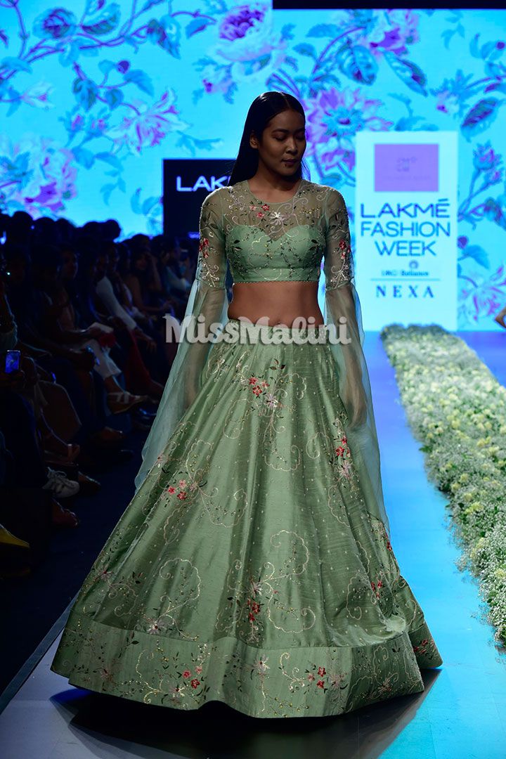 Anushree Reddy at Lakme Fashion Week SR18