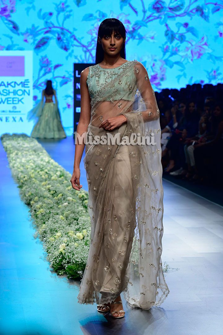 Anushree Reddy at Lakme Fashion Week SR18