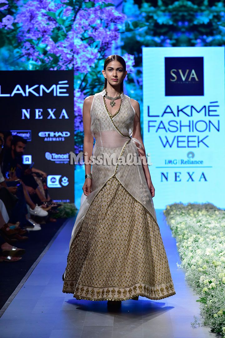 SVA By Sonam & Paras Modi at Lakme Fashion Week SR18