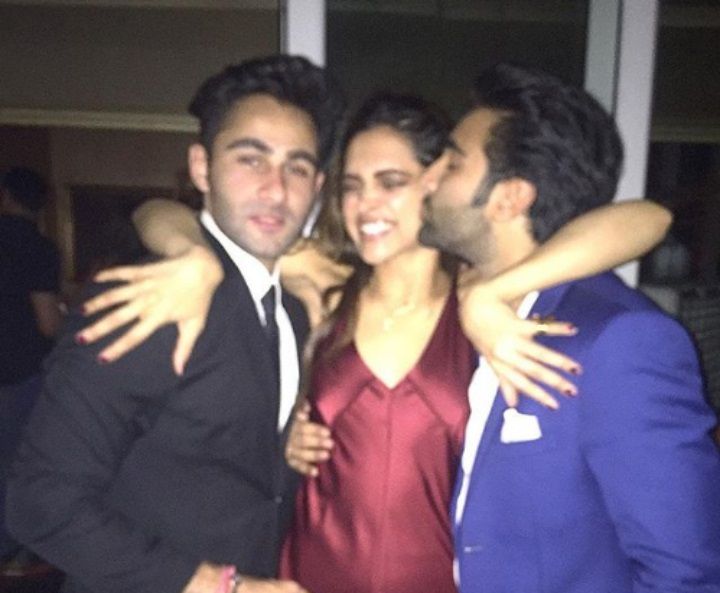 Deepika Padukone, Aadar Jain and Armaan Jain