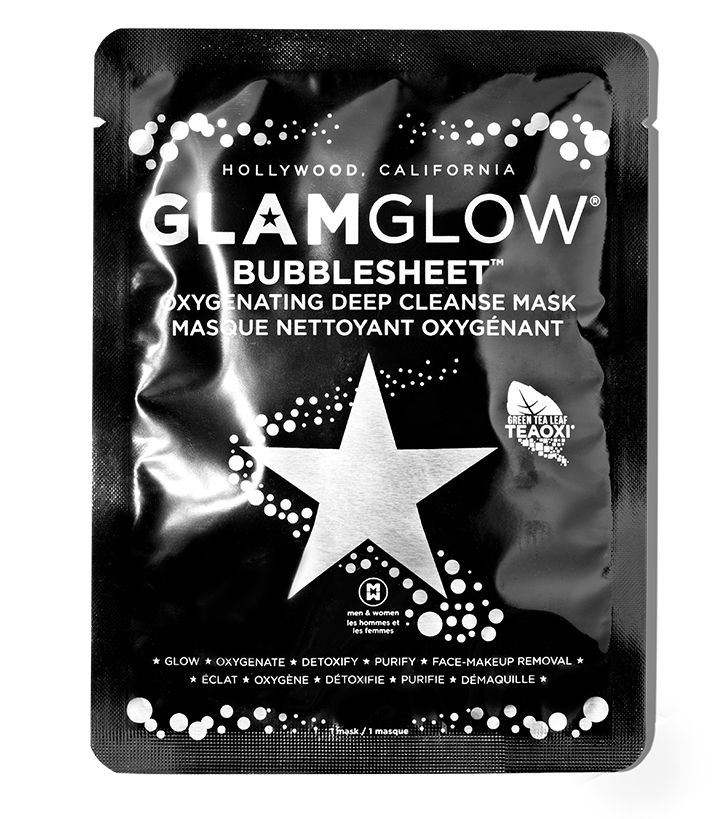 GlamGlow Bubblesheet Oxygenating Deep Cleanse Mask