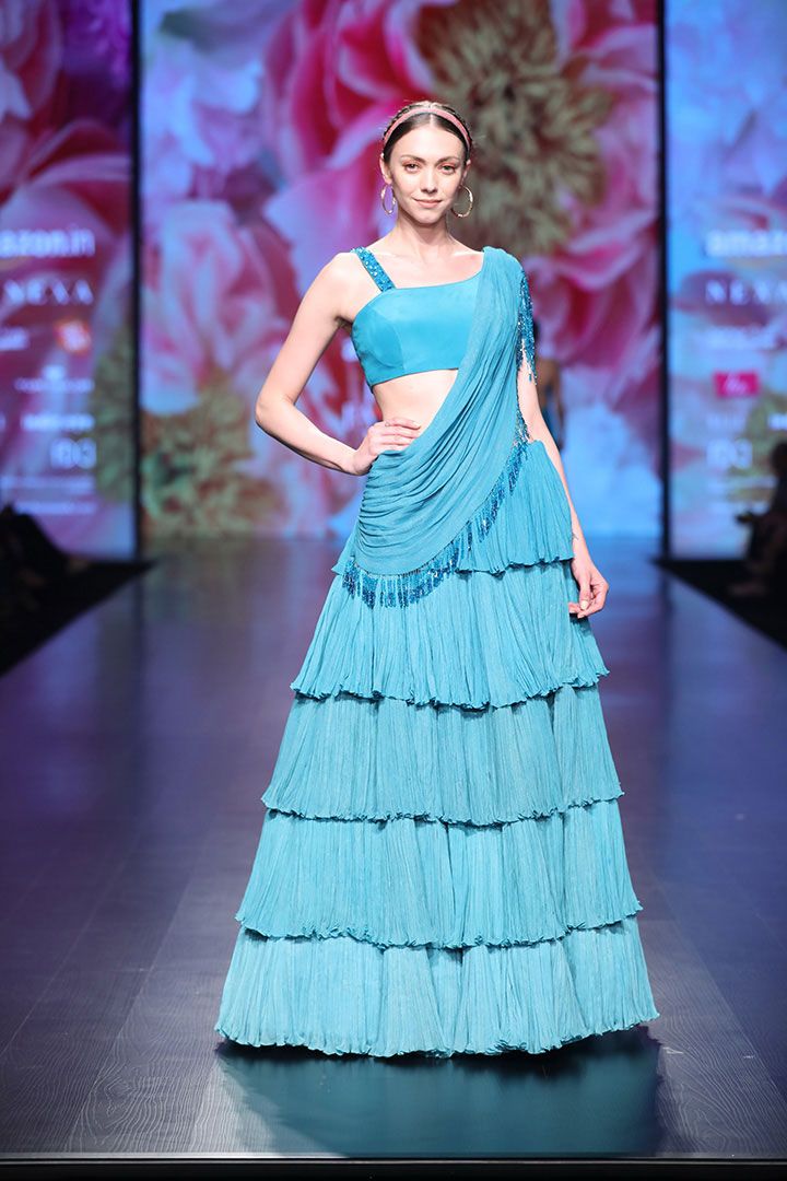 Karishma Deepa Sondhi at Amazon India Fashion Week AW18 in New Delhi