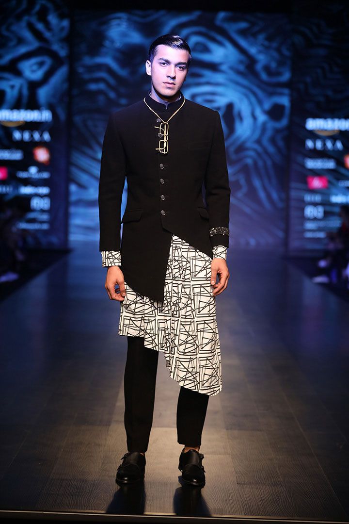 Kommal And Ratul Sood at Amazon India Fashion Week AW18 in New Delhi
