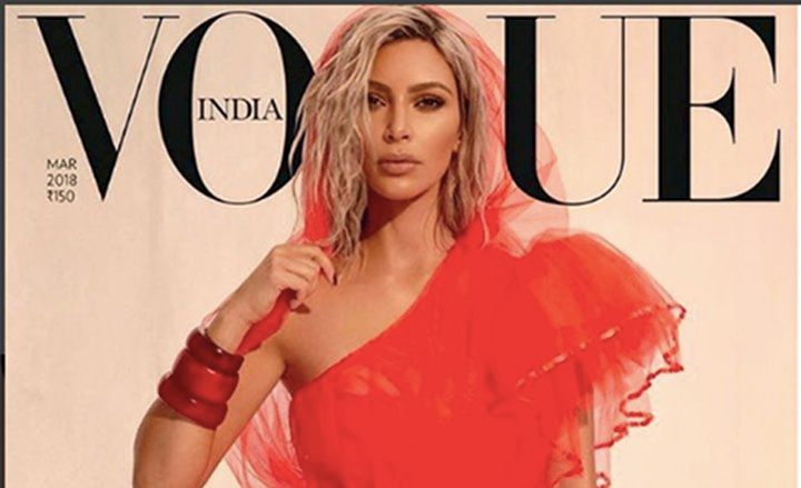 Kim K’s First Ever Indian Cover Is Smoking Hot