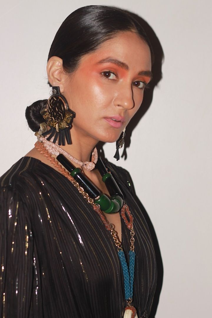 Coloured Shadow for Ritu Kumar at Lakme Fashion Week SR18