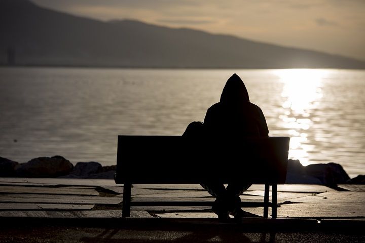 Lonely Man (Image Courtesy: Shutterstock)