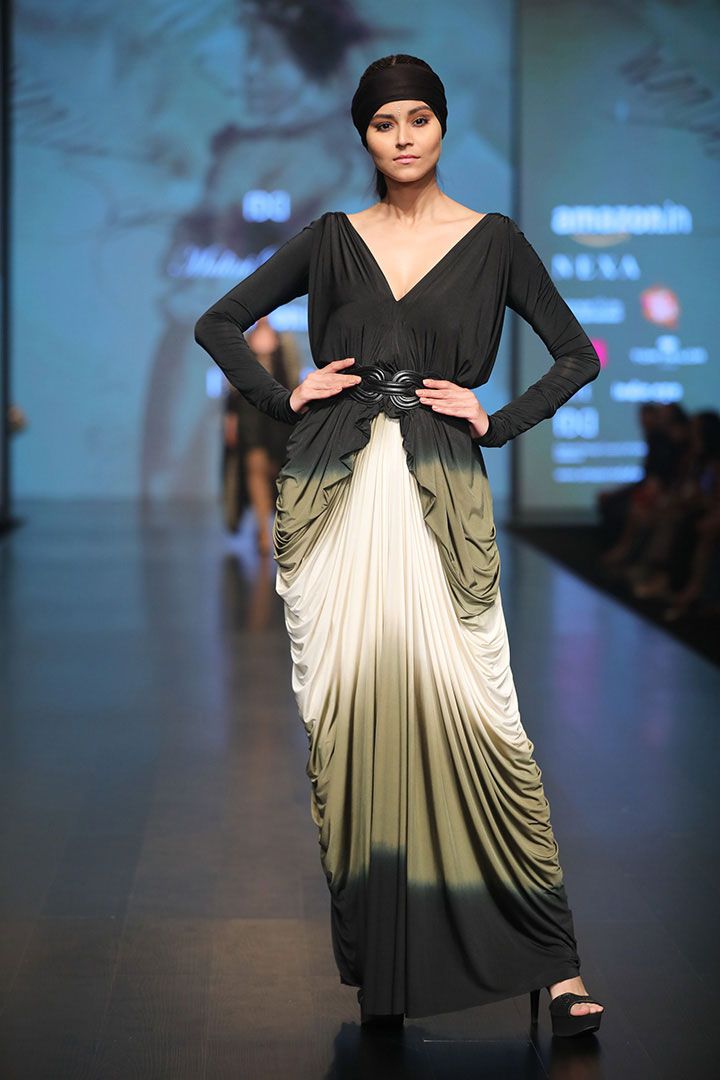 Malini Ramani at Amazon India Fashion Week AW18 in New Delhi