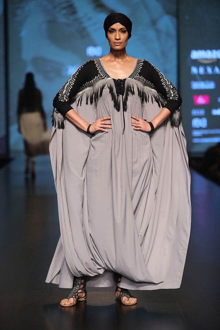 Malini Ramani at Amazon India Fashion Week AW18 in New Delhi