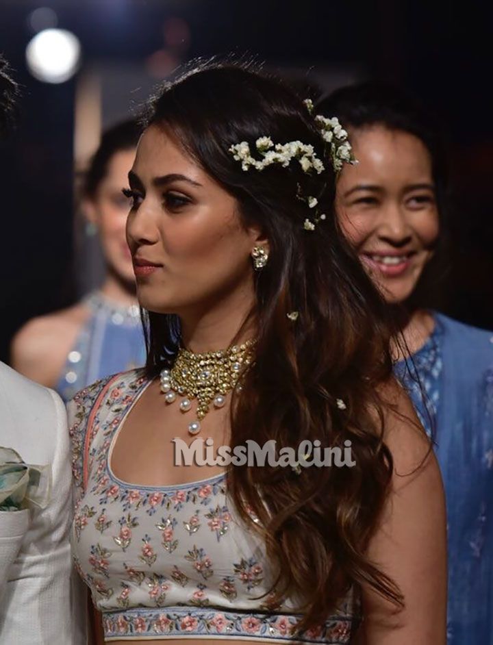 Mira Rajput Kapoor's Beauty look for Lakme Fashion Week SR18