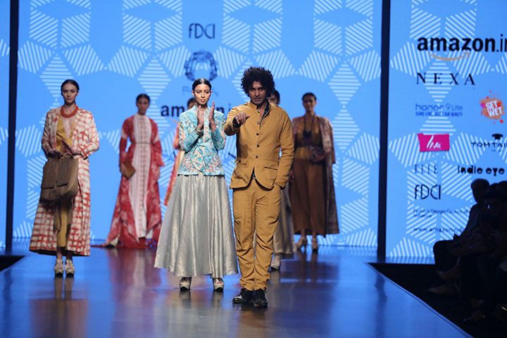 Rahul Singh at Amazon India Fashion Week AW18 in New Delhi