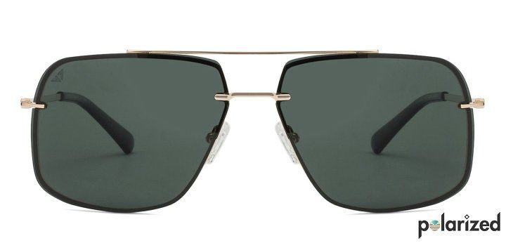 Rectangular Polarized Sunglasses | Image Source: www.lenskart.com