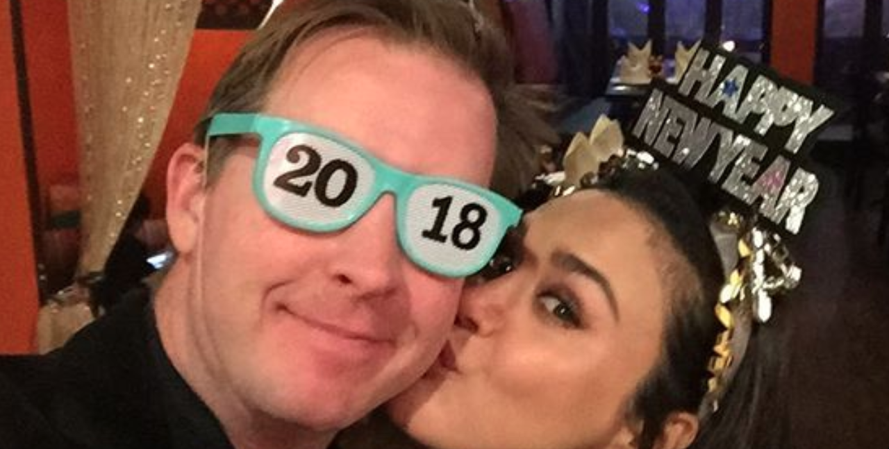 Photo: Aww! Preity Zinta Rings In The New Year With Her Husband Gene Goodenough