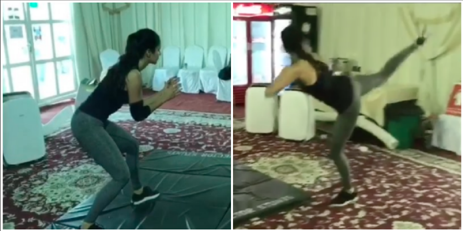 Check Out These Videos Of Katrina Kaif Kicking Some Major Ass For Tiger Zinda Hai