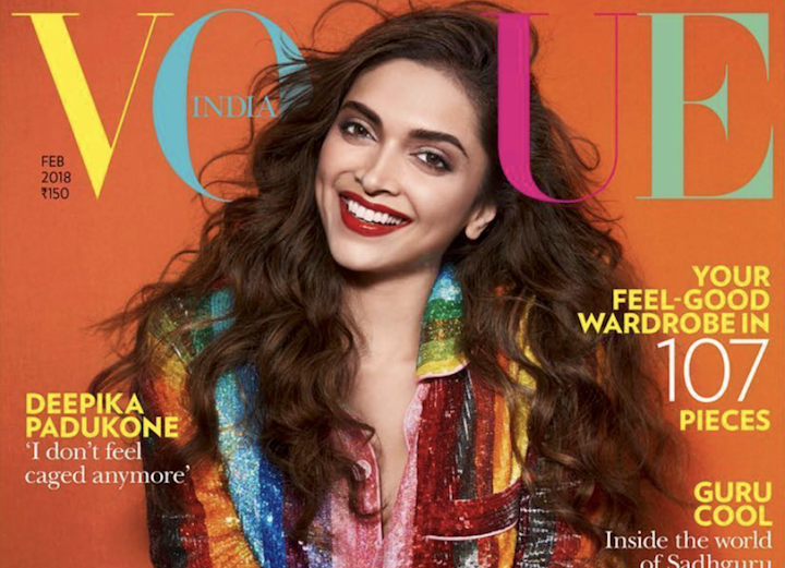 Only Deepika Padukone Can Rock Rainbow &#038; Sparkles On The Cover Of Vogue