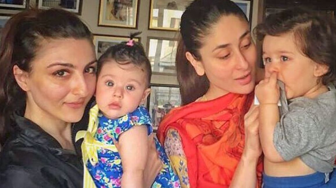 Stop Everything! Soha Ali Khan Just Posted The First Photo Of Taimur &#038; Inaaya