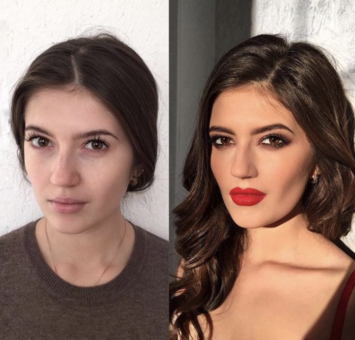 Glamorous Makeup Before &#038; Afters That Will Motivate You To Start Experimenting ASAP