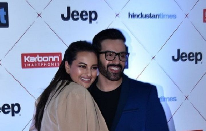 Super Cute Photos Of Sonakshi Sinha And Her Brother Luv Sinha Posing On The Red Carpet