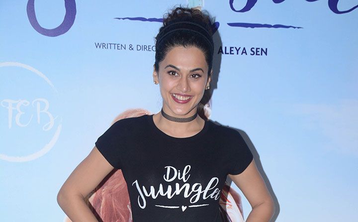 Taapsee Pannu Wears A Skirt That’s Perfect To Shimmy In