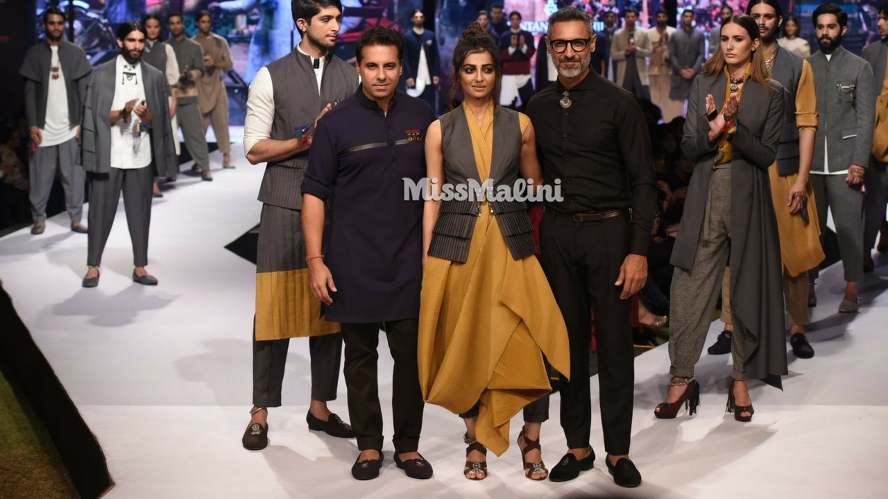 Radhika Apte for Shantanu & Nikhil's collection at Van Heusen + GQ Fashion Nights