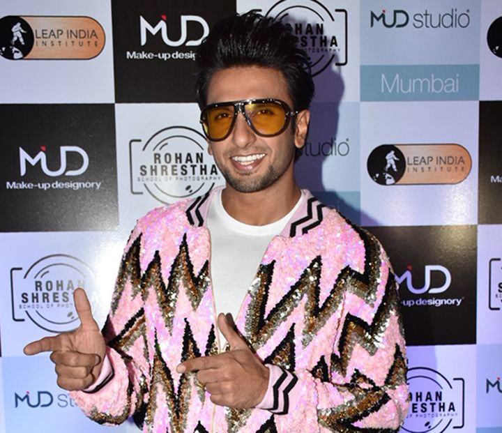 Ranveer Singh Proves That Pink Is A Boy’s Colour Too