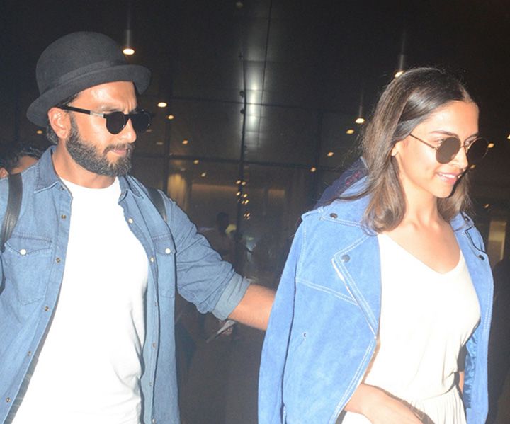 Ranveer Singh and Deepika Padukone