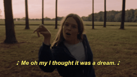 Me Oh My I Thought It Was A Dream GIF by Maggie Rogers - Find & Share on GIPHY