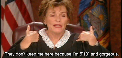 Sarcastic Judge Judy GIF - Find & Share on GIPHY