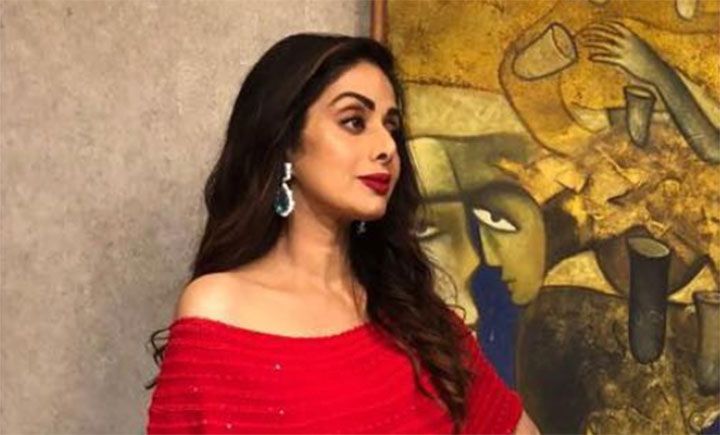 Sridevi Kapoor Proves That A Red Jumpsuit Is Always A Good Idea