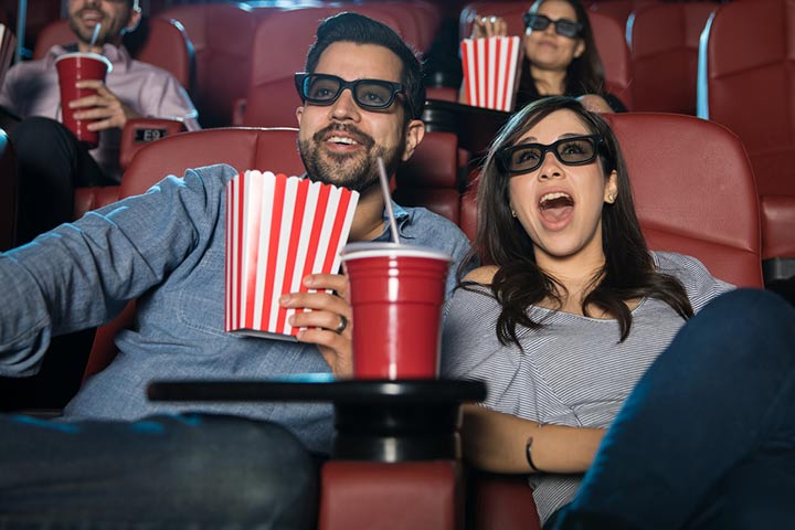 Couple Watching A Movie (Image Courtesy: Shutterstock)