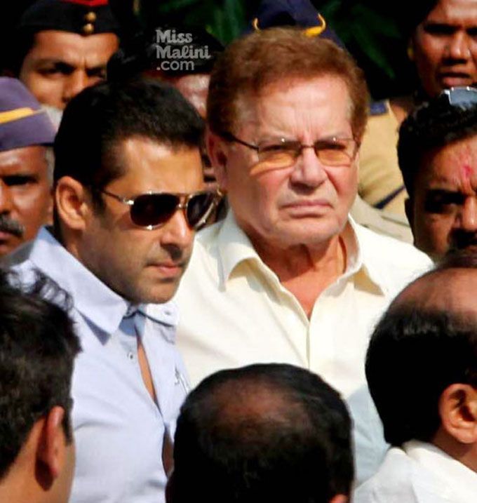 Salim Khan Reacts To The Scary Death Threats Received By Salman Khan